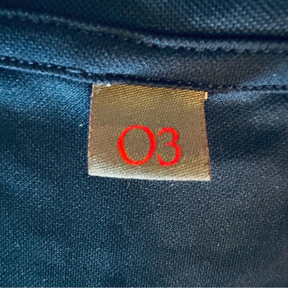 🐝4/$15) 03 Keep Warm Layering V-Neck Long Sleeve TeeTop, Medium, Dark Blue - Picture 10 of 12